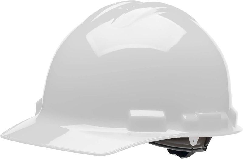 Photo 1 of Malta Dynamics Made in US 4 Pt. Suspension Hard Hat, Ratchet Cap Style, Construction Hard Hat for Safety, OSHA/ANSI Compliant
