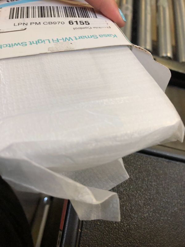 Photo 1 of Kasa Smart Light Switch HS200, Single Pole, Needs Neutral Wire, 2.4GHz Wi-Fi Light Switch Works with Alexa and Google Home, UL Certified, No Hub Required , White, HS200 White 1 Pack