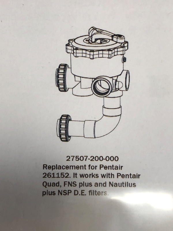 Photo 1 of  Multiport Valve white