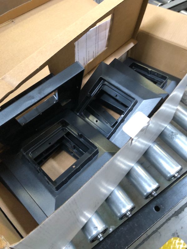 Photo 1 of Viewsun 8 Pack Solar Post Cap Lights, Outdoor Garden Solar Powered Fence Post Cap Lights with SMD LEDs Waterproof Light Decorative for Fence Deck or Patio Decor, Fits 4x4, 5x5 or 6x6 Wooden Posts Black 8 pack