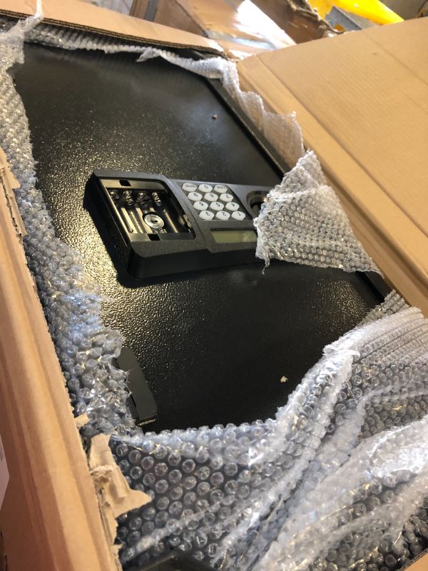 Photo 1 of 5.0 Cuft Large Home Safe Fireproof Waterproof, Anti-Theft Fireproof Safe Box with Removable Drawer & Shelf, Digital Security Document Safe for Home Business Office 5.0 Cu