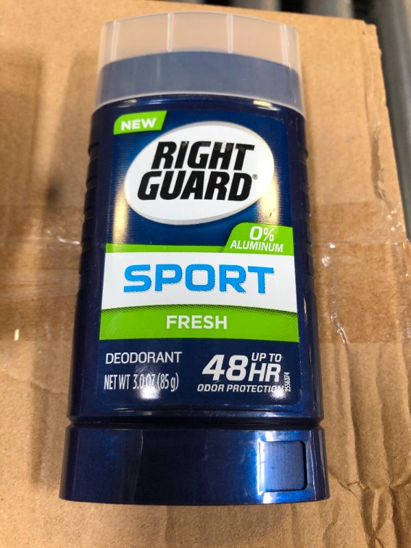 Photo 2 of Right Guard Sport Aluminum-Free Deodorant Invisible Solid Stick, Fresh