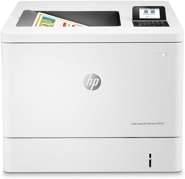 Photo 1 of HP Color LaserJet Enterprise M55 white 