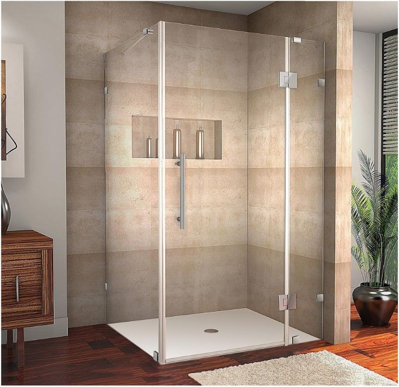 Photo 1 of Aston Avalux 32" x 32" x 72" Completely Frameless Shower Enclosure with 3/8" Glass
