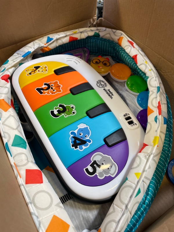 Photo 2 of Baby Einstein 4-in-1 Kickin' Tunes Music and Language Play Gym and Piano Tummy Time Activity Mat