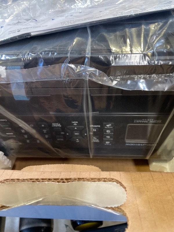Photo 1 of Brother MFC-J1010DW Wireless Color Inkjet All-in-One Printer with Mobile Device and Duplex Printing, Refresh Subscription and Amazon Dash Replenishment Ready (Renewed Premium) MFCJ1010DW
