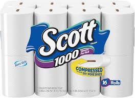 Photo 1 of Scott 1000 Sheets Per Roll Toilet Paper, 32 Rolls

