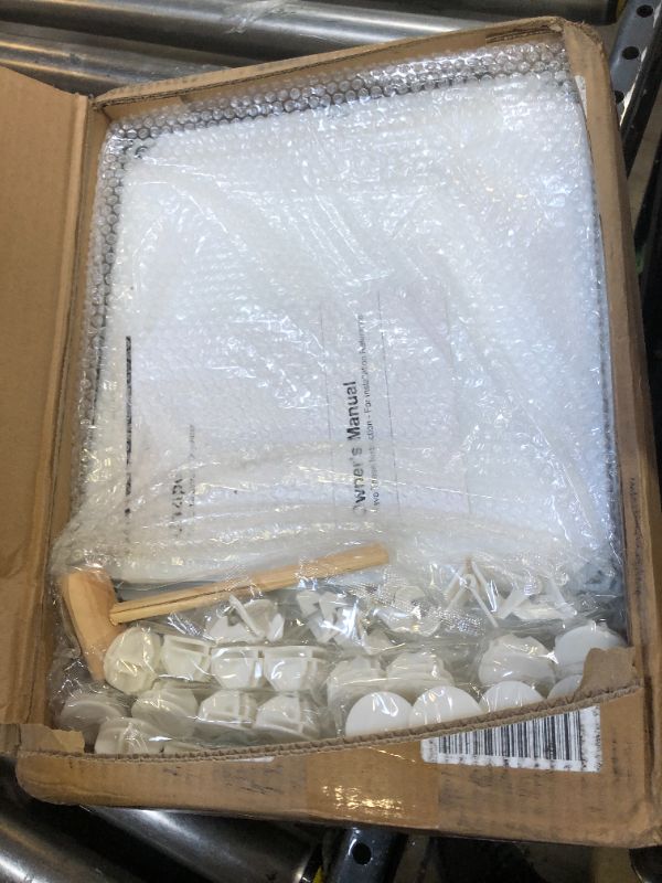 Photo 1 of UNZIPE Shoe Rack Organizer, 4 Cube 8 Tier Covered Storage Cabinet 16 Pairs Freestanding DIY Shelves Plastic Shoes for Closet Entryway Hallway Bedroom or Garage, White White 16 Pairs