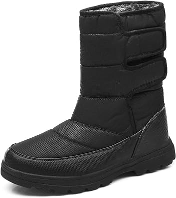 Photo 1 of Mens Snow Boots Winter Boot Waterproof Light Weight High Top with Fur Lined Outdoor
SZ 12
