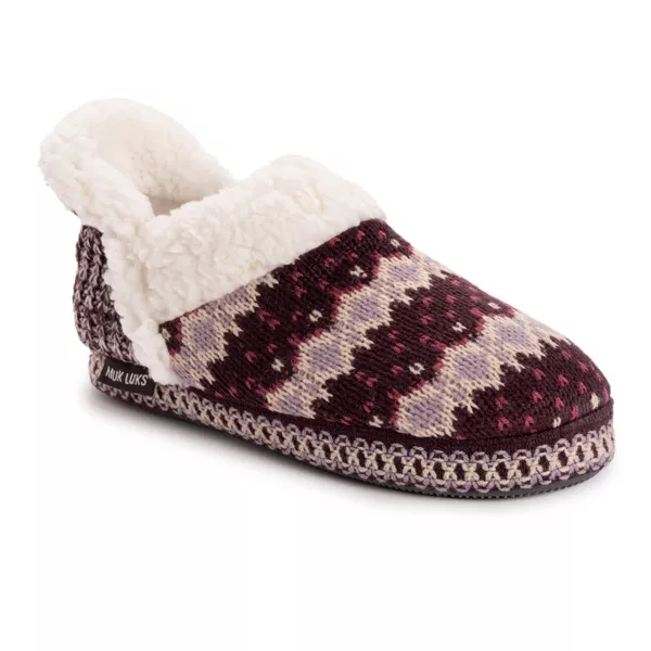 Photo 1 of Muk Luks Women's Anais Moccasin Slippers
SZ SMALL 5-6 BROWN