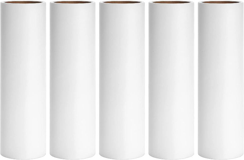 Photo 1 of 6.3 inch Lint Roller Refills Only, Lint Roller Refills for Pet Hair Extra Sticky 60 Sheets per Roller (6.3'' Wide (Pack of 5, Total 300 Sheets))

