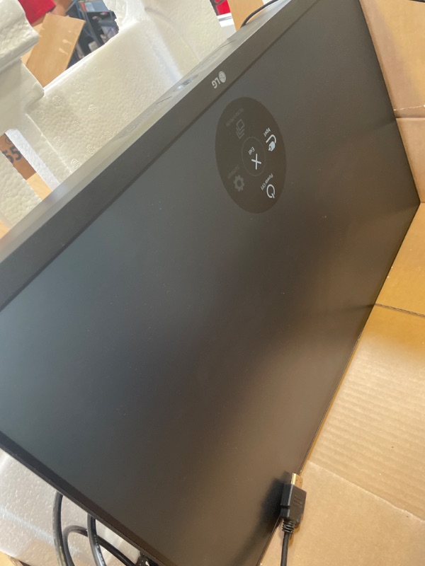 Photo 2 of LG FHD 24-Inch Computer Monitor 24MP400-B, IPS with AMD FreeSync, Black Tilt