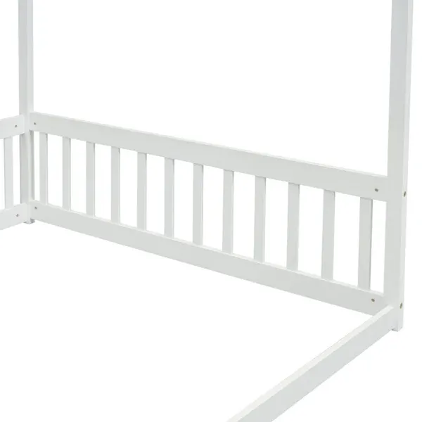 Photo 1 of  Full Size Canopy Frame Floor Bed