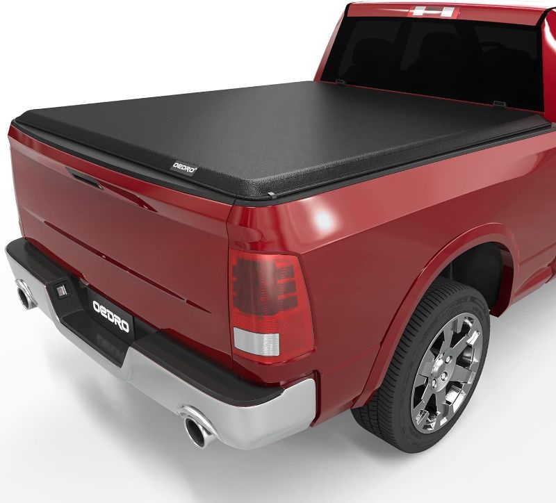 Photo 1 of Oedro  Soft Truck Bed Tonneau Cover Compatible with 2002-2023 Dodge Ram 1500, 2003-2024 Dodge Ram 2500 3500 8Ft Bed w/o Ram Box