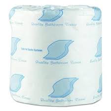 Photo 1 of GEN Toilet Paper & Tissue Roll 4.5X4 IN 1PLY White Standard Wrapped Septic Safe 1000 Sheets/Roll 96 Rolls/Case
