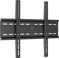 Photo 1 of PERLESMITH Fixed TV Wall Mount Bracket, Low Profile Design for Most 26-60 inch LED LCD OLED-4K Flat Screen TVs up to 115lb, Ultra Slim Fixed TV Mount with Max VESA 400x400mm Fits 16 inch Wood Stud
