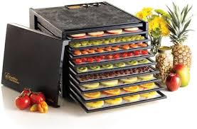 Photo 1 of Excalibur 3926TB Electric Food Dehydrator Machine with 26-Hour Timer, Automatic Shut Off and Temperature Control, 600-Watt, 9 Trays, Black
