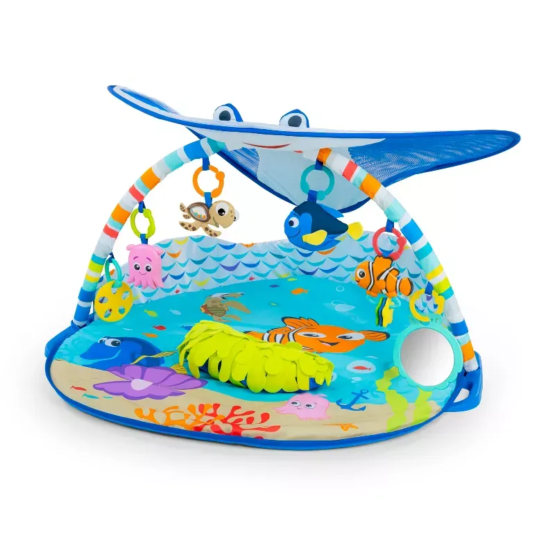 Photo 1 of Disney Baby Finding Nemo Mr. Ray Ocean Lights & Music Activity Play Gym
