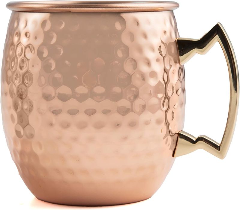 Photo 1 of Cambridge Hammered Copper Silversmiths Moscow Mule