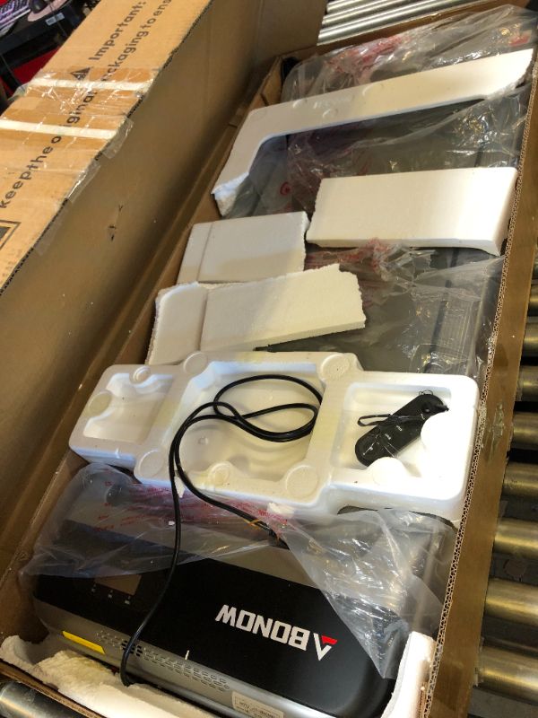 Photo 1 of Abonow Walking Pad, Under Desk Treadmill with Incline for Home Office 2.5HP Portable Walking Treadmill with 280 Lbs Weight Capacity Walking Machine, Remote Control, LED Display