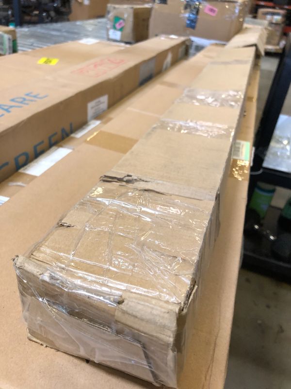 Photo 1 of Retractable Door Screen for Single Door, Simple Sliding Patio Doors - Durable White Aluminium Frames with Fiberglass Mesh - White (for Standard Doors 78-3/8" - 81-3/8" High, Up to 39" Wide) Overall Width x Height: 39 x 81 3/8 inch White Frame + Black Mesh