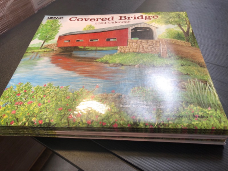 Photo 2 of Lang Companies, Covered Bridge 2024 Wall Calendar Bundle 