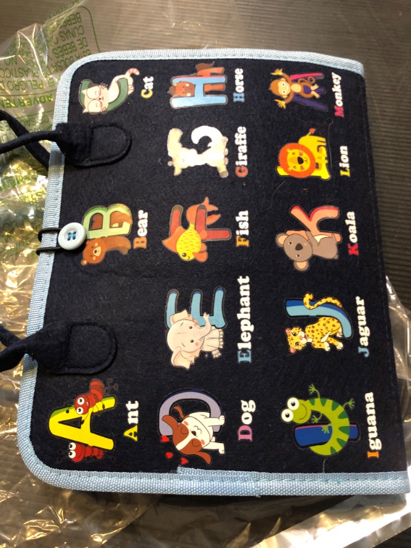 Photo 1 of Childrens alphabet animal learning bag 