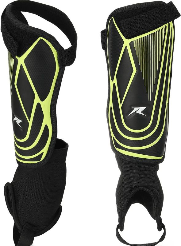 Photo 1 of Small Soccer Football Shin Guards with Ankle Protection, Super Protective Flexible Low-Profile Adult,Youth, Junior
