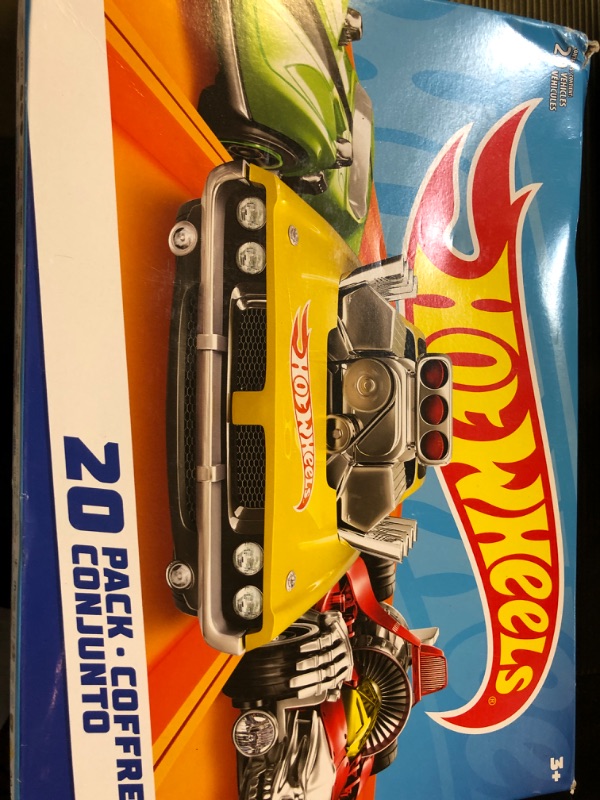 Photo 2 of Hot Wheels Set of 20 Toy Cars & Trucks in 1:64 Scale, Collectible Vehicles (Styles May Vary) 20-Pack