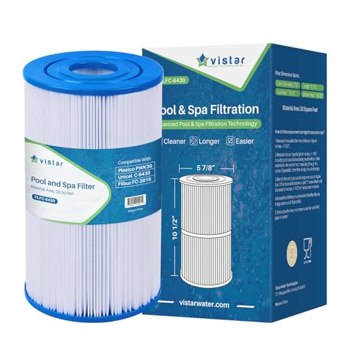 Photo 1 of Vistar Water Technologies PLFC-6430 Spa Filter Is a Replacement for, Pleatco PWK30, Filbur FC-3915, P/N0969601, 71825, 73178, 73250, and Watkins 31489
