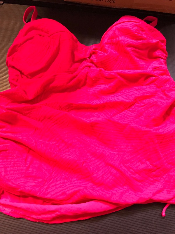 Photo 1 of Size 19 pink bathing suit shirt top