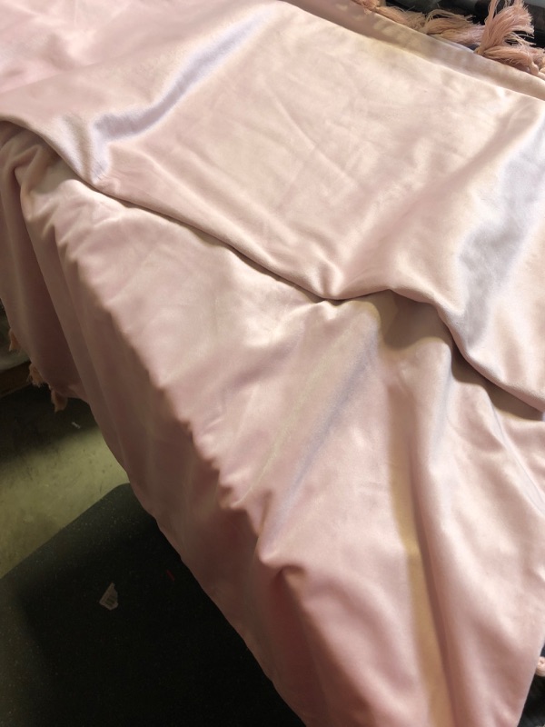 Photo 1 of 2pc large pink pillow cases 