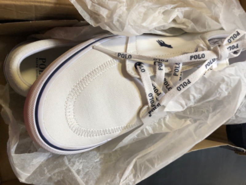 Photo 1 of Size 9 mens polo white shoes