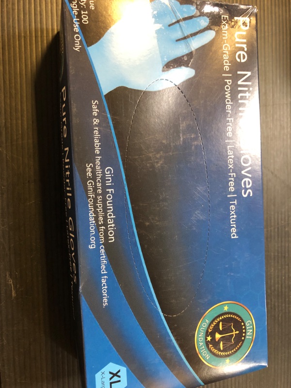 Photo 1 of XL Pure nitrile gloves