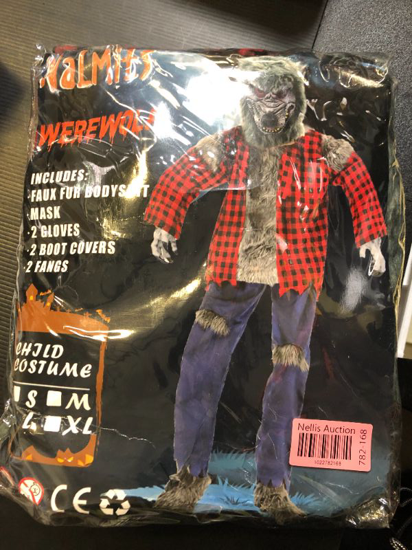 Photo 2 of Halloween Werewolf Costume for Boys, LARGE