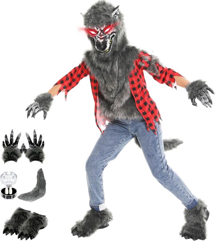 Photo 1 of Halloween Werewolf Costume for Boys, LARGE