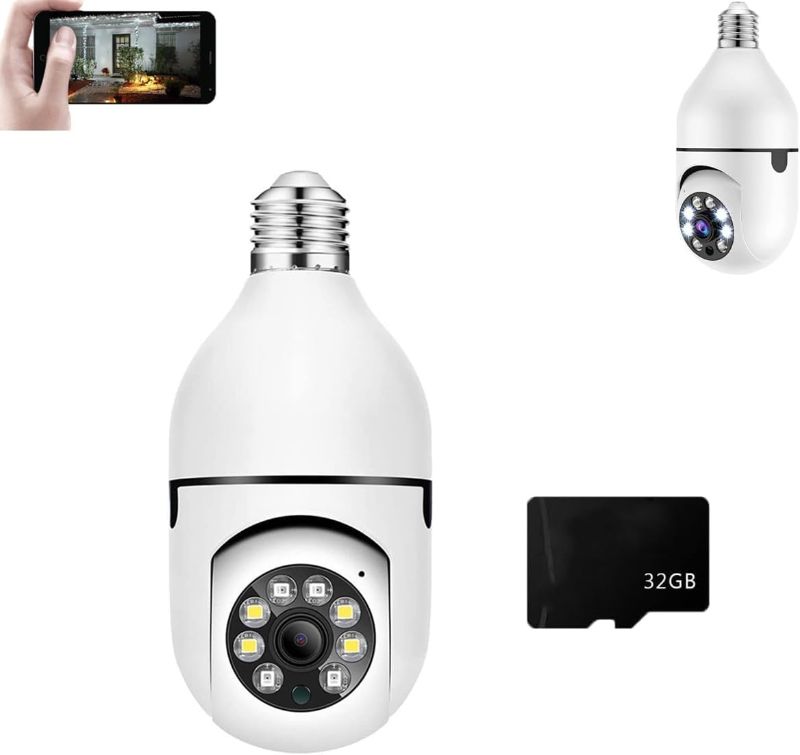 Photo 1 of GiftgeckoSecurity Camera, Vista FocusMagnetic Mini Security Camera, 360 Degree HD Mini Camera, Doorbell Security Camera (Camera+32g)
