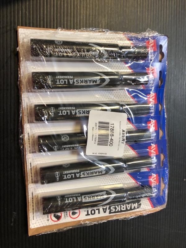 Photo 1 of 6pc avery markers