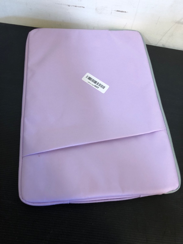 Photo 2 of 17 inch Laptop Case Sleeve - Slim Protective Shockproof Water-Resistant Laptop Cover with Handle Computer Carrying Bag for HP Envy 17 /Pavilion 17, Dell Lenovo Asus Acer MSI 17.3 Notebook Bag -Purple 17-17.3 Inch Purple