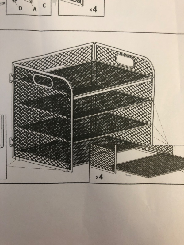 Photo 1 of Paper Organizer Desk Storage 