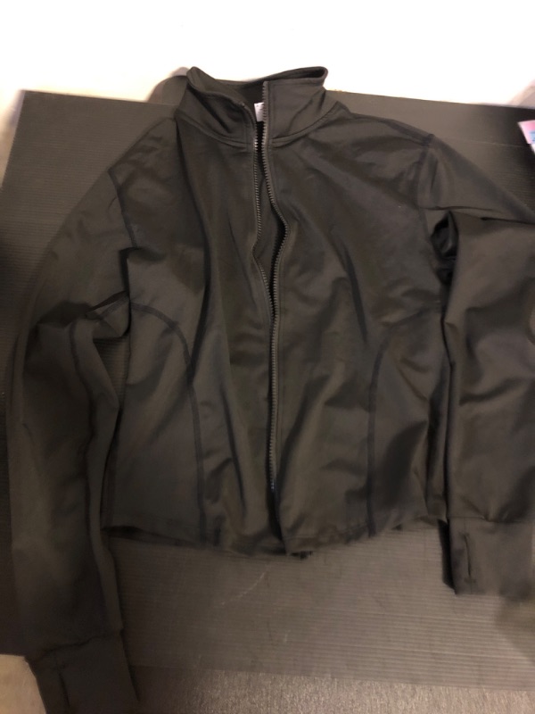 Photo 1 of Size M--Fashion Jacket Zip up --Black 