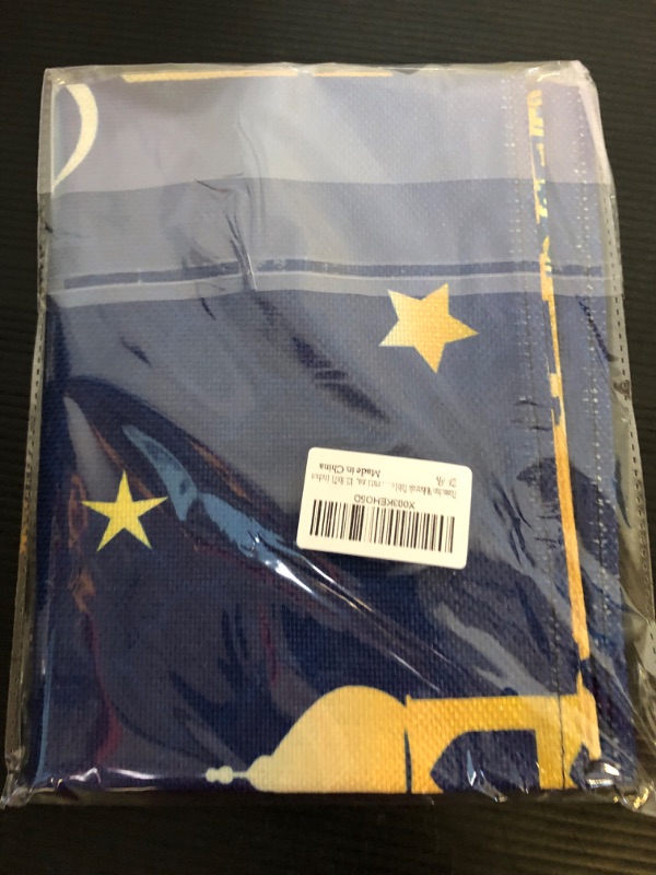 Photo 1 of Ramadan Mubarak Table Runner Table Decorations - Ramadan Mosque Lantern Islamic Happy Ramadan Mubarak 2024 Party Supplies Decorations, 13.8x71 inches