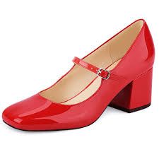 Photo 1 of Size 10--Women's Block Heels red Shoes