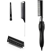 Photo 1 of Electric Hot Comb Hair Straightener Electric Straightening Comb for African American Hair, Electric Hot Combs