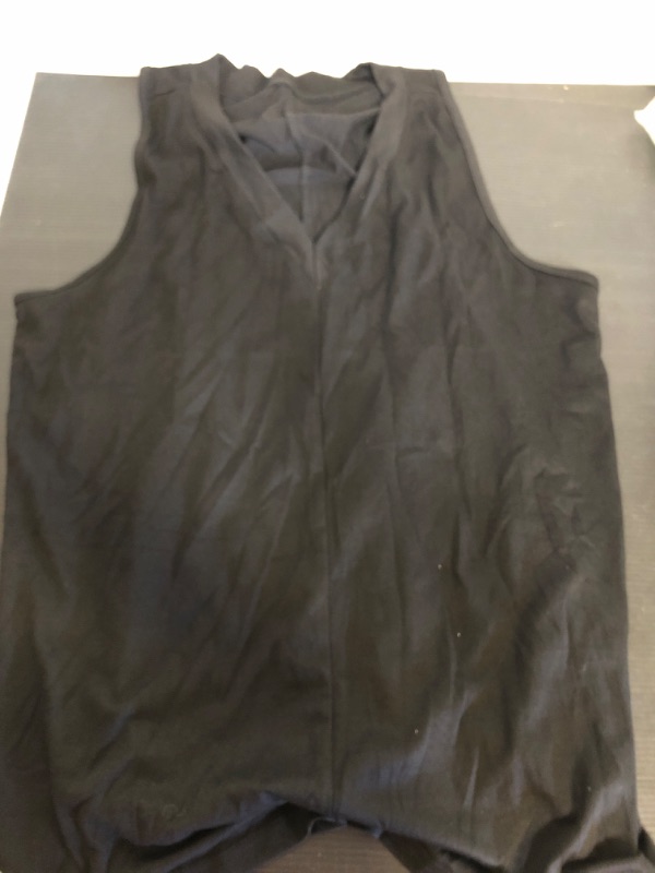 Photo 1 of Size L--Sleeveless Black Shirt