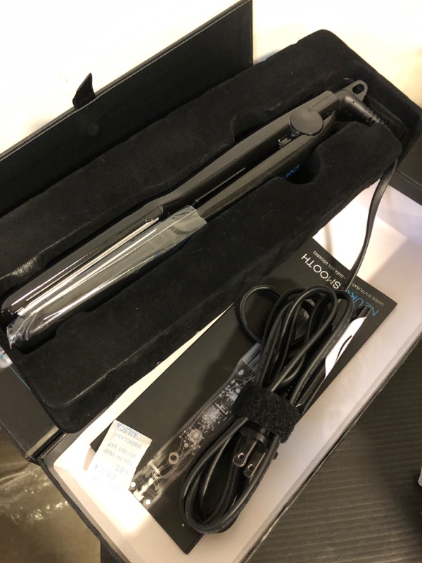 Photo 2 of Paul Mitchell Neuro Smooth Titanium Flat Iron, Adjustable Heat Settings, For Advanced Smoothing + Straightening, 1.25"