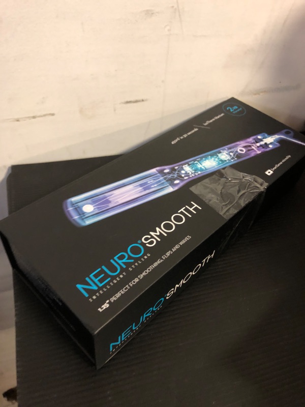 Photo 3 of Paul Mitchell Neuro Smooth Titanium Flat Iron, Adjustable Heat Settings, For Advanced Smoothing + Straightening, 1.25"