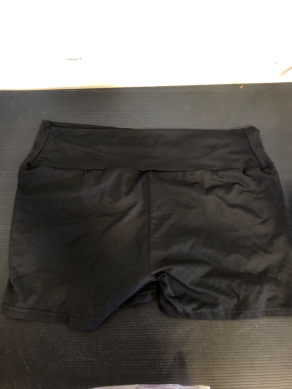 Photo 1 of Size XL--Black Spandex Workout  Short 