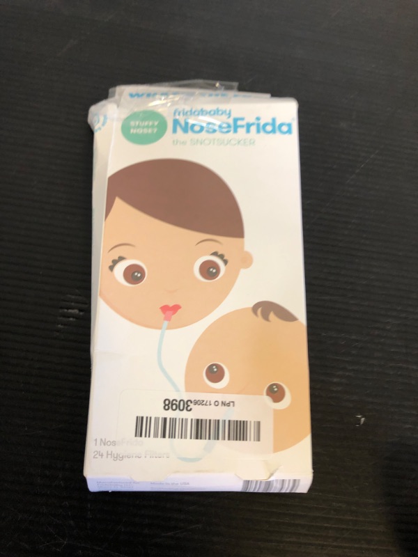 Photo 2 of Frida Baby Nasal Aspirator NoseFrida the Snotsucker with 24 Extra Hygiene Filters NoseFrida Filter Bundle