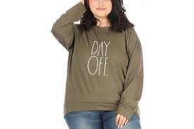 Photo 1 of Size 2XL---Women's  "Day Off" Sweatshirt 